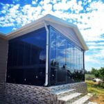 CAM ODA CAMEKAN KARE KÜPEŞTE CAM BALKON ANTRASİT FÜME